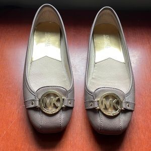 Michael kors lavender/gray Fulton flats size 9